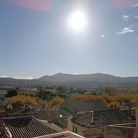 Mont Ventoux - Terrasse - Vue Degagee - Linge De Qualite - Fibre - Confort Gardanne Esterno foto